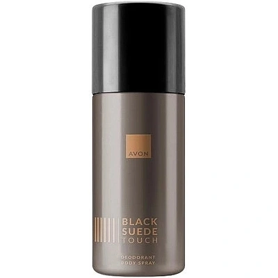 Avon Black Suede Touch