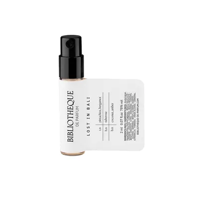 Bibliotheque De Parfum Lost In Bali