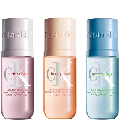 Calvin Klein Hair & Body Mist Travel Set