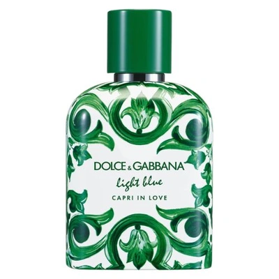 Dolce & Gabbana Light Blue Capri In Love Pour Homme (Green)
