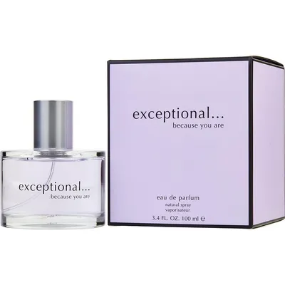 Exceptional Parfums Exceptional Because You Are