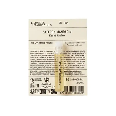 Liquides Imaginaires Saffron Mandarin