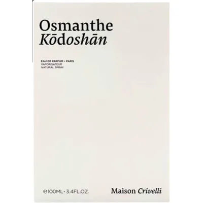 Maison Crivelli Osmanthe Kodoshan 