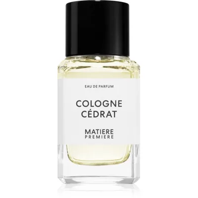 Matiere Premiere Cologne Cedrat