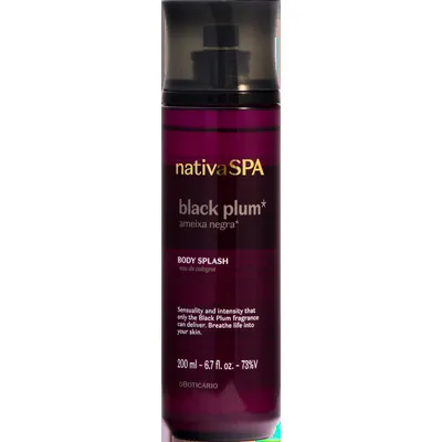 Oboticario Nativa Spa Black Plum
