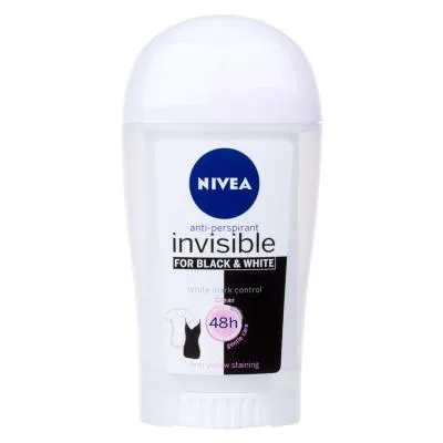 Nivea Black & White Invisible Clear 48h