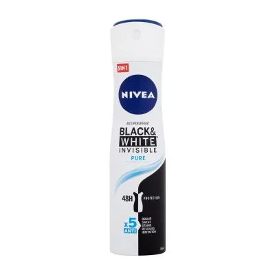 Nivea Black & White Invisible Pure 48h