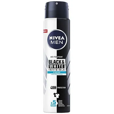Nivea Men Black & White Invisible Fresh 48h