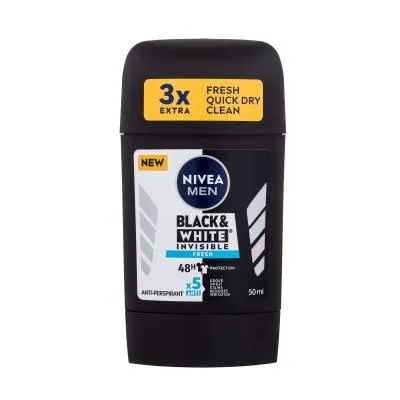 Nivea Men Black & White Invisible Fresh 48h