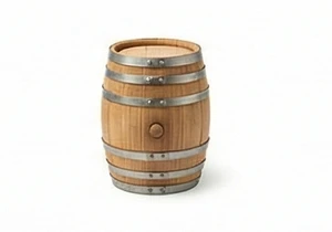 Drewniana beczka