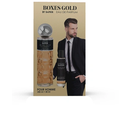Saphir Boxes Gold Pour Homme