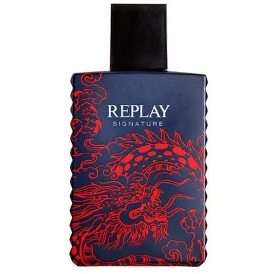 Replay Signature Red Dragon For Man