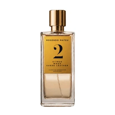 Rosendo Mateu No. 2 Citrus, Wood, Suede Leather