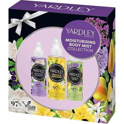 Yardley Moisturising Body Mist Collection