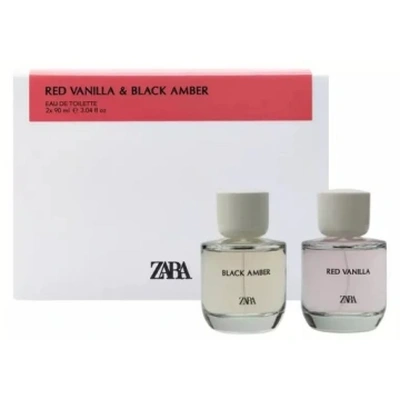 Zara Red Vanilla & Zara Black Amber