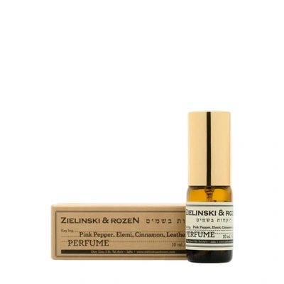 Zielinski & Rozen Pink Pepper Elemi Cinnamon Leather